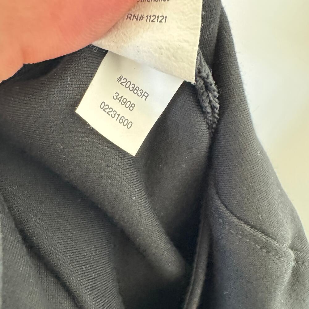 Spanx Perfect Sleeveless Jumpsuit Black Large Ponte Flare Leg Core Shaping - Picture 11 of 11